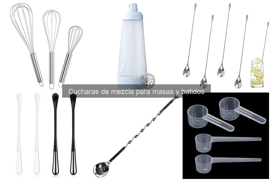 Guía de compra de cucharas de mezcla para repostería