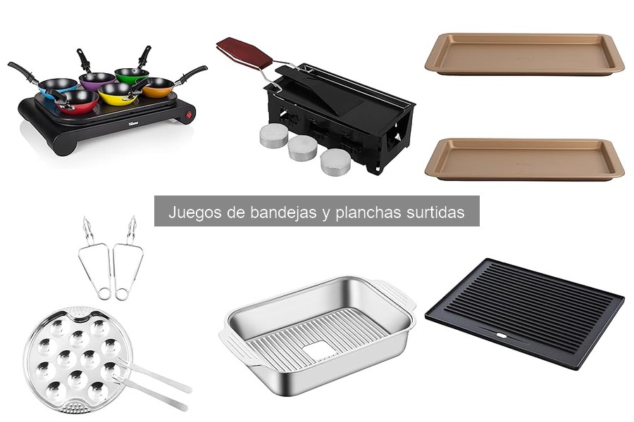 Guía de Compra de Juegos de Bandejas y Planchas Surtidas