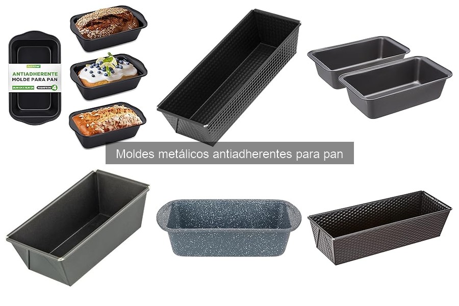Guía de compra de moldes metálicos antiadherentes para pan
