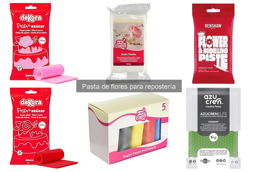 Guía de Compra de Pasta de Flores para Repostería