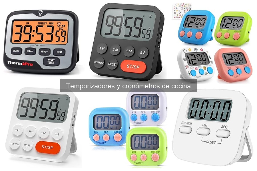 Guía de compra de temporizadores de cocina eficaces