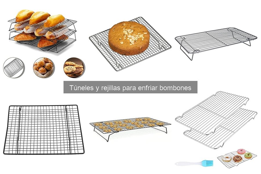 Guía de compra de túneles y rejillas para enfriar bombones