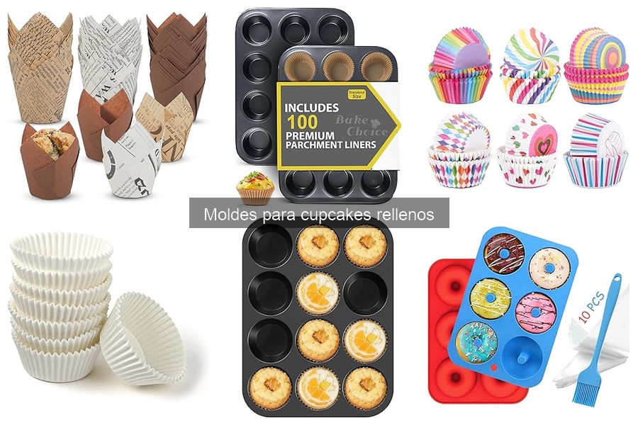 Guía de Compra: Mejores Moldes para Cupcakes Rellenos