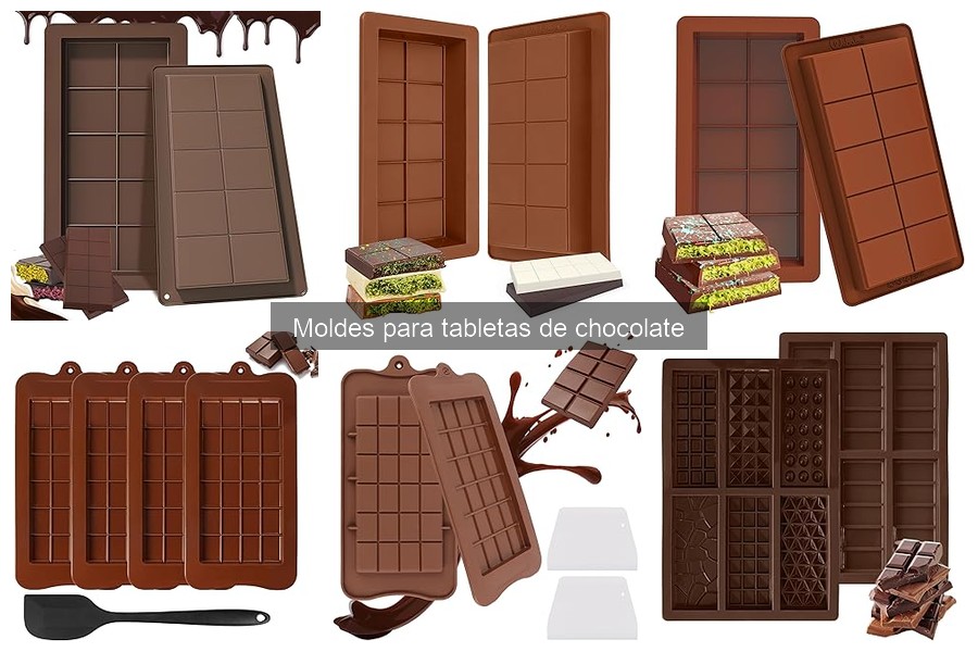 Guía de compra: Moldes para tabletas de chocolate