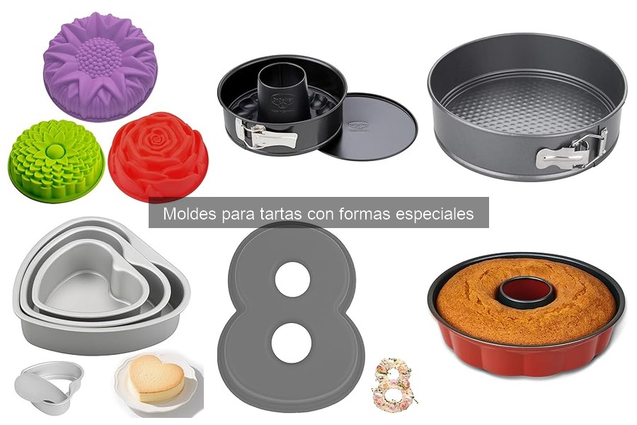 Guía de compra: Moldes para tartas con formas especiales