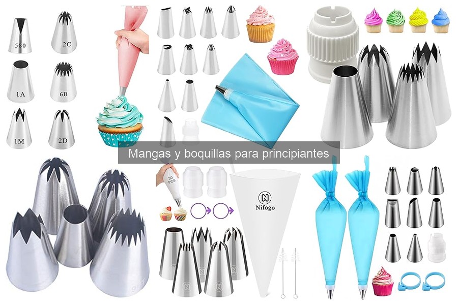 Guía de mantenimiento para mangas y boquillas de repostería