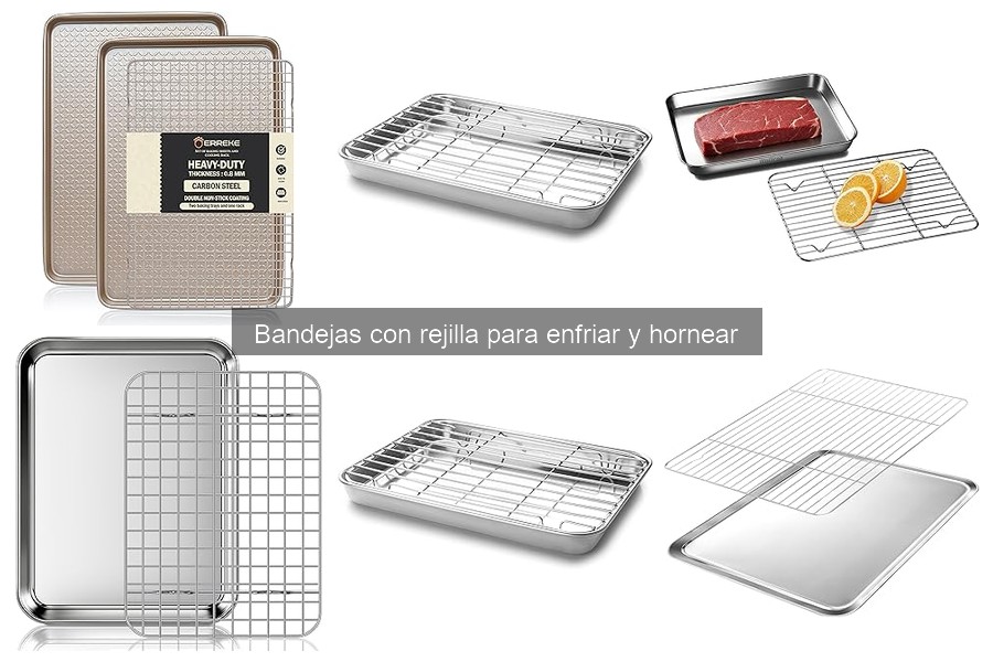 Guía para Elegir la Mejor Bandeja con Rejilla para Hornear