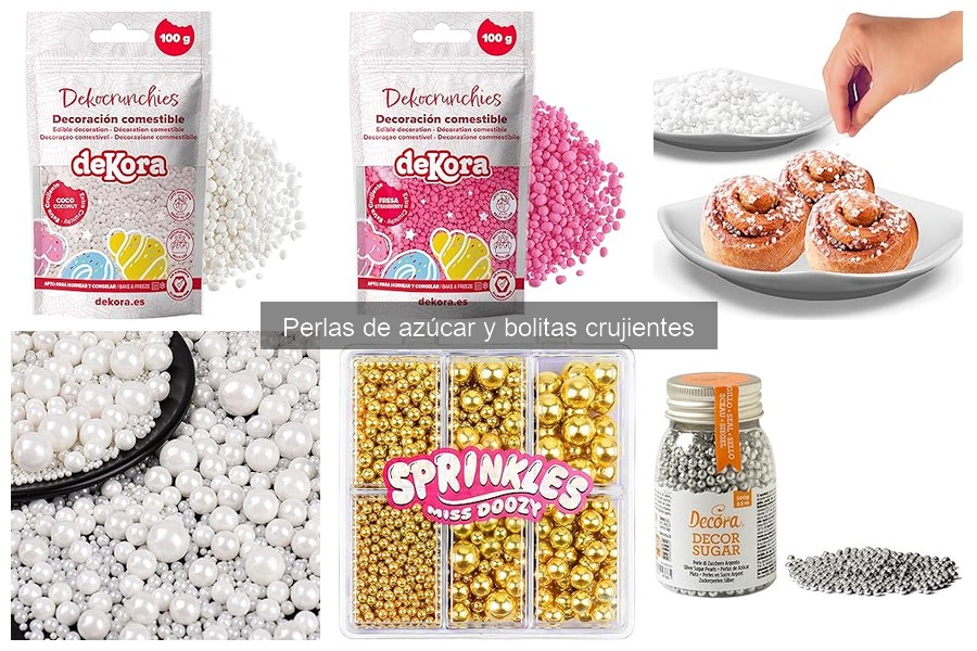 Guía para elegir perlas de azúcar según tu postre