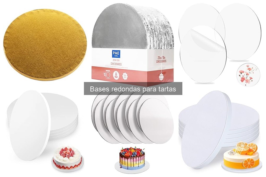 Guía para Usar Correctamente Bases Redondas para Tartas