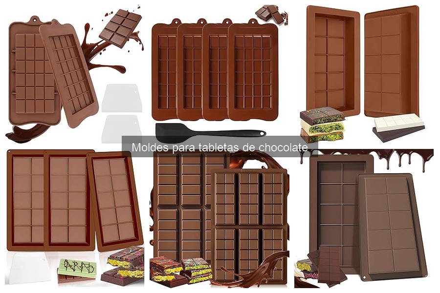Guía sobre moldes para tabletas de chocolate en repostería