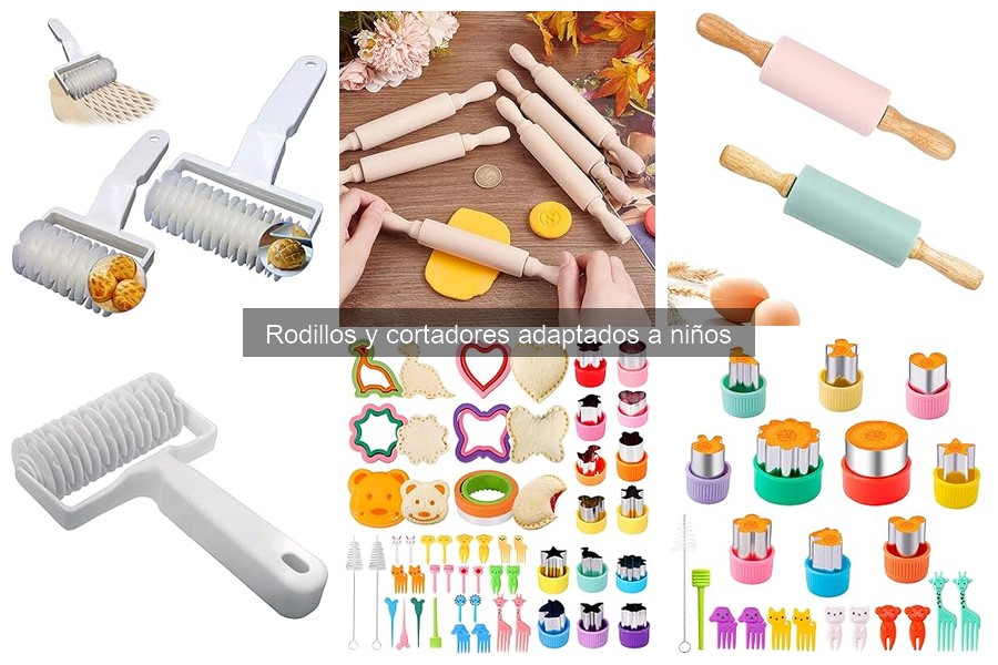 Ideas creativas con rodillos y cortadores para niños