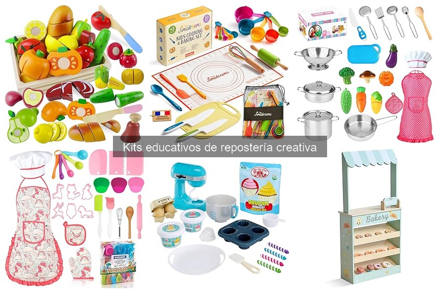 Ideas creativas de decoración de tartas con kits educativos