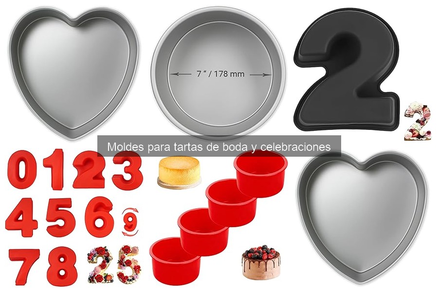 Ideas creativas para decorar tartas con moldes específicos