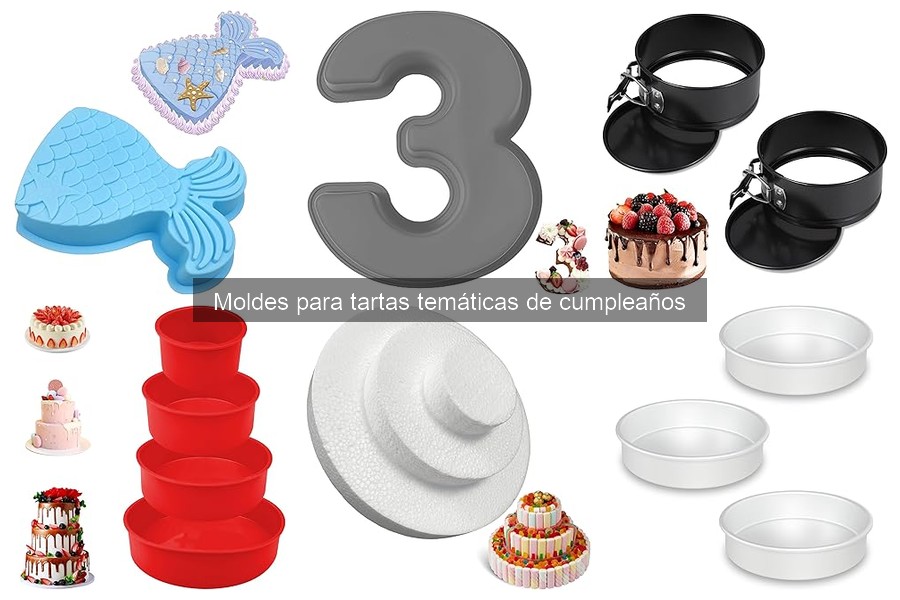 Ideas Creativas para Decorar Tartas con Moldes Temáticos