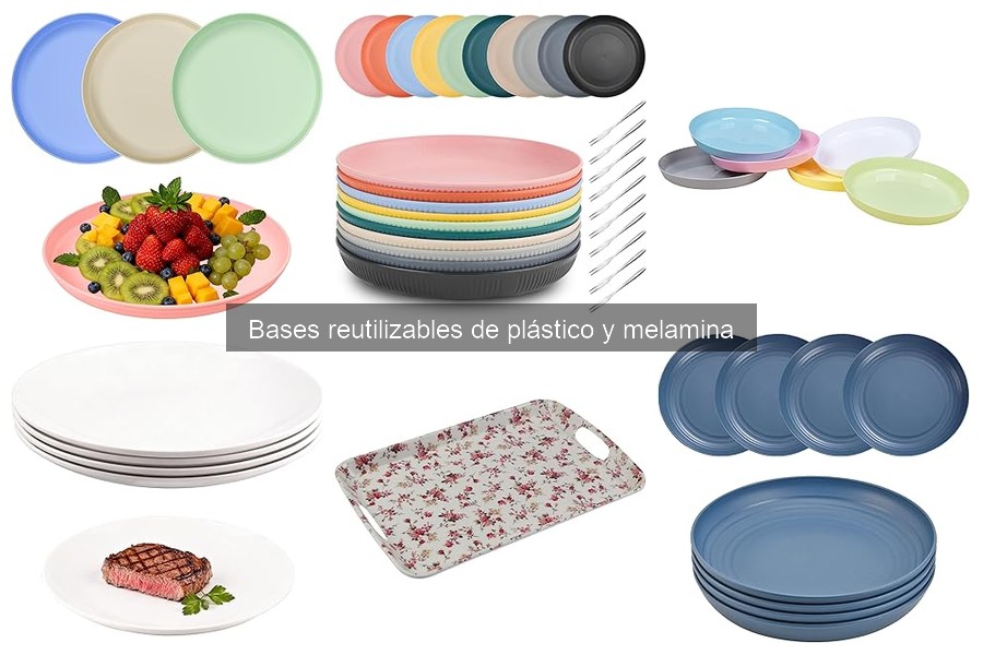 Ideas creativas para usar bases reutilizables en tartas