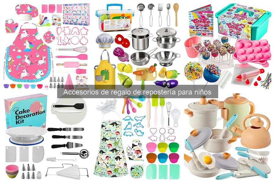 Ideas de accesorios de repostería para hacer con niños