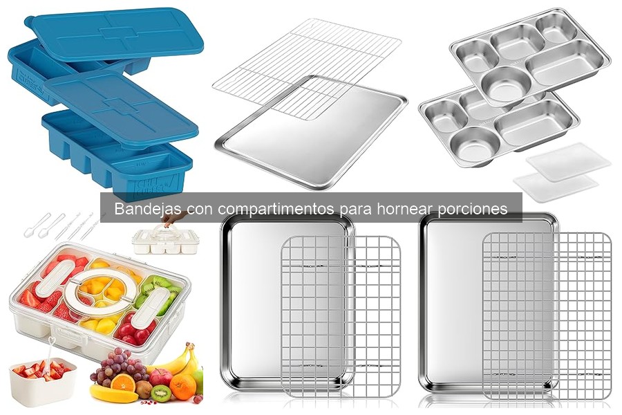 Impacto de los Materiales en Bandejas de Horno con Compartimentos