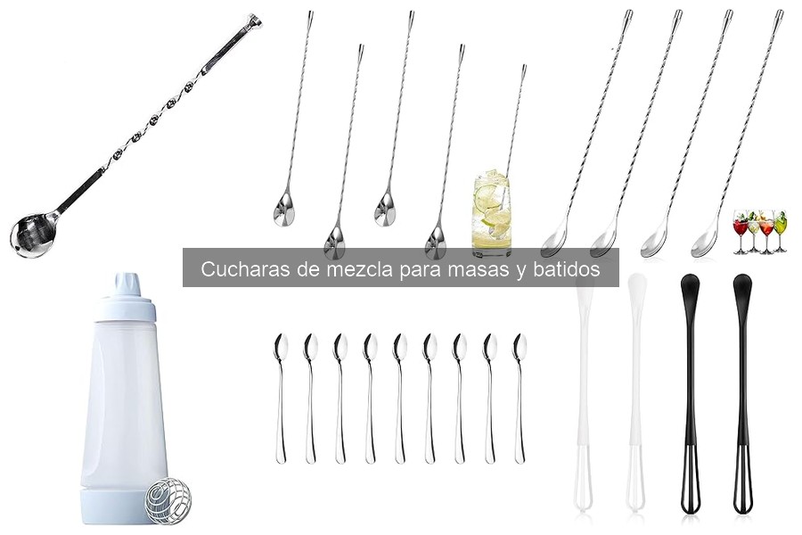 Innovaciones en cucharas de mezcla para repostería 2023