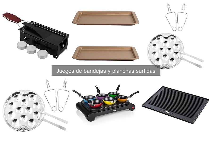 Juegos de Bandejas y Planchas Surtidas: ¿Qué Son y Para Qué Sirven?