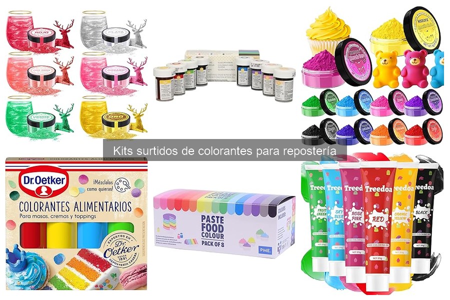 Kits de Colorantes para Repostería: ¿Qué son y cómo usarlos?