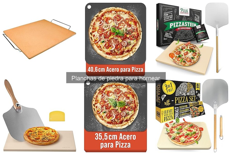 Las mejores planchas de piedra para pizza: comparativa 2023