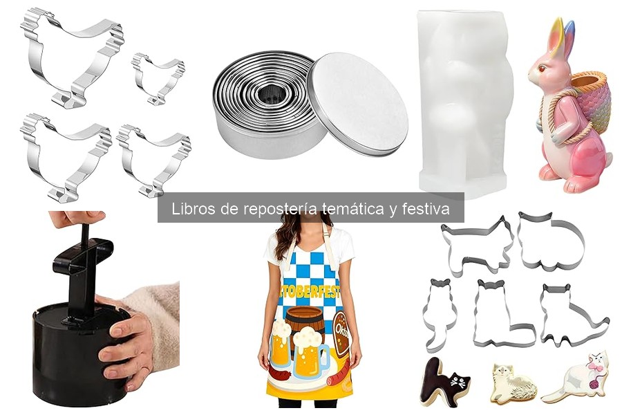 Libros de repostería temática para fiestas infantiles
