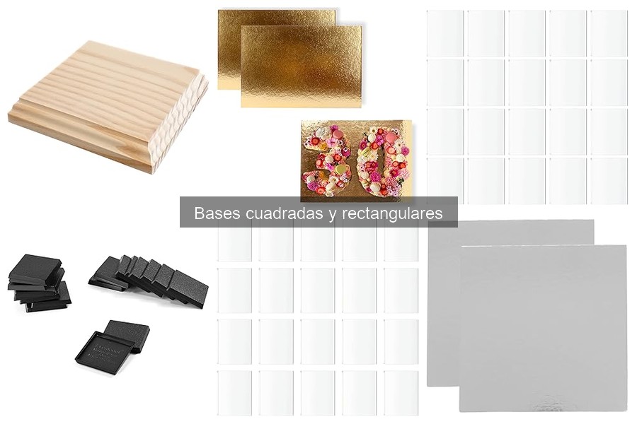 Mantenimiento de Bases Cuadradas y Rectangulares para Tartas