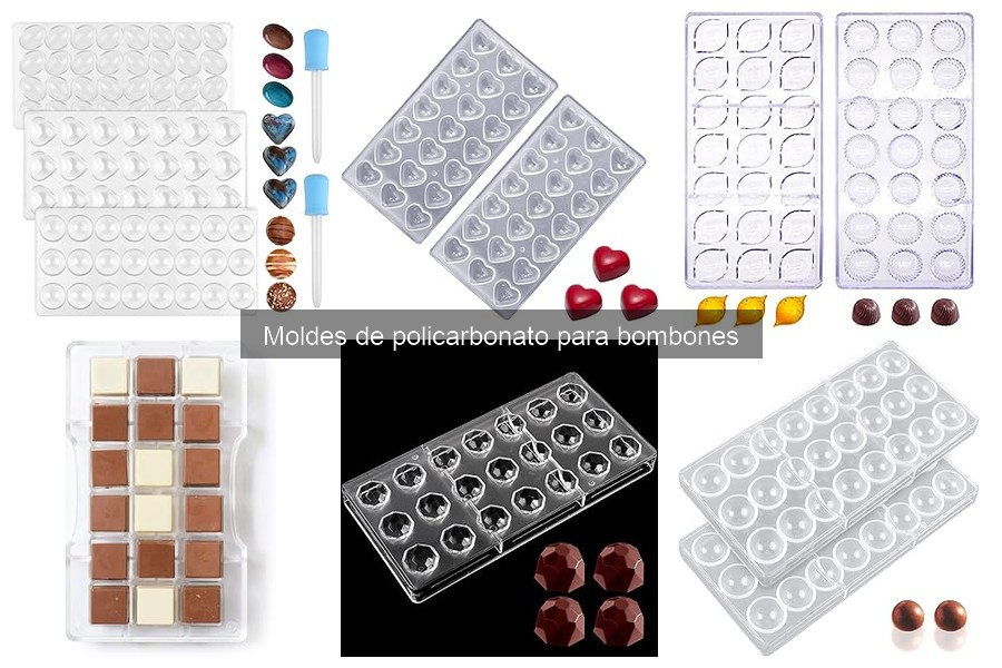 Mantenimiento y limpieza de moldes de policarbonato para bombones