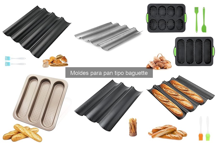 Mantenimiento y limpieza de moldes para pan tipo baguette