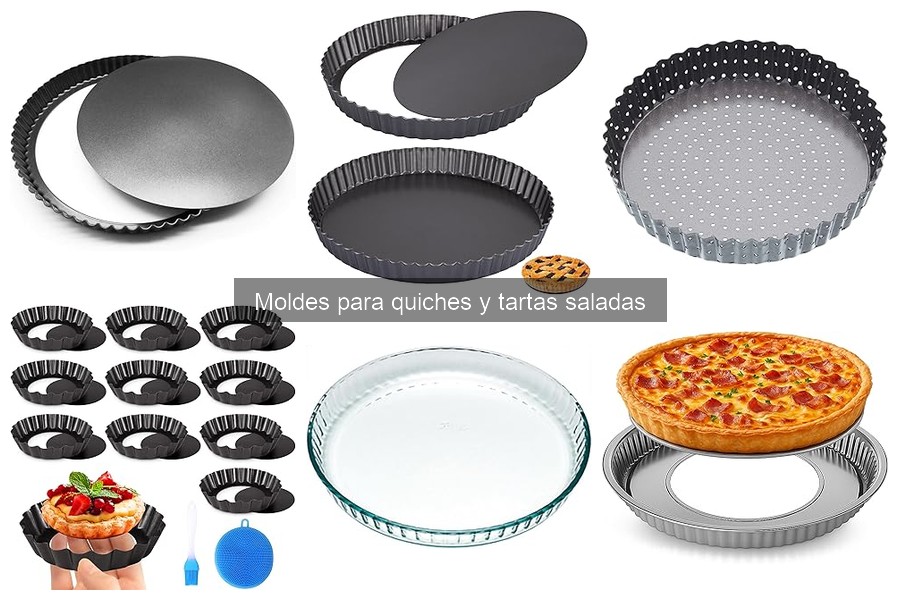 Mantenimiento y limpieza de moldes para quiches y tartas saladas