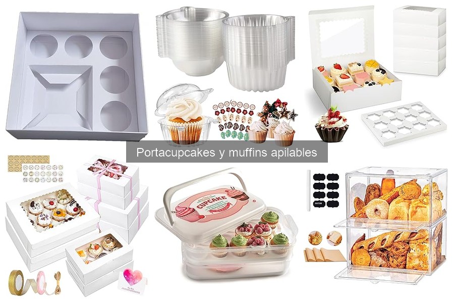 Mantenimiento y limpieza de portacupcakes apilables