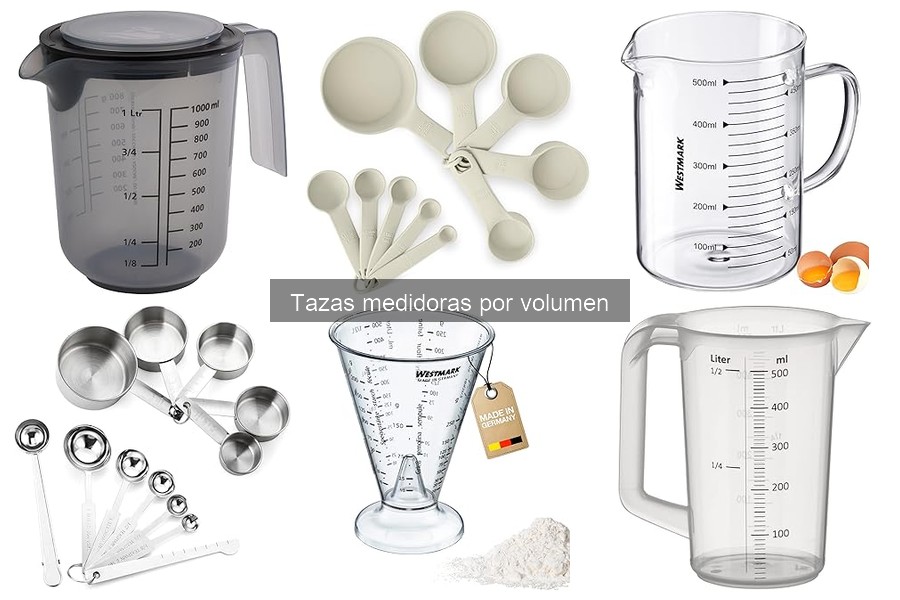 Mantenimiento y limpieza de tazas medidoras por volumen