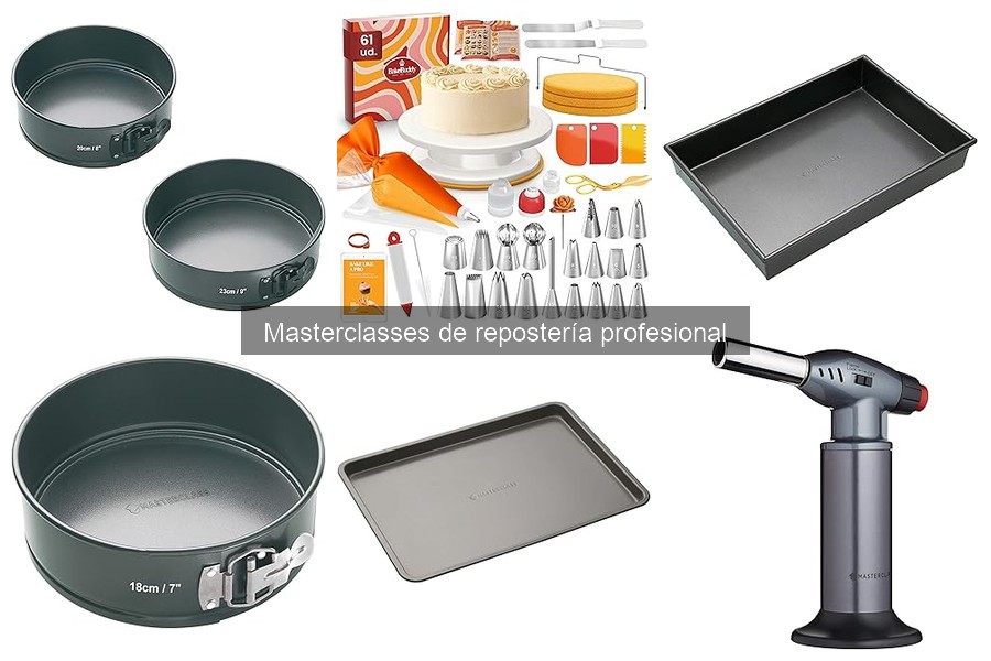 Masterclasses de Repostería para Tartas y Cupcakes