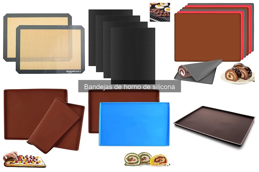 Mejores bandejas de horno de silicona para repostería