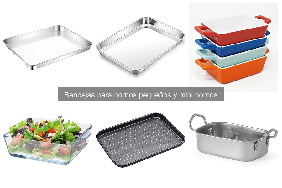Mejores bandejas para hornos pequeños en 2023