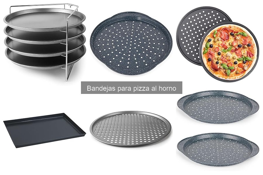 Mejores bandejas para pizza al horno según opiniones de usuarios