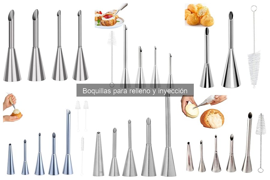 Mejores boquillas de relleno para repostería según usuarios