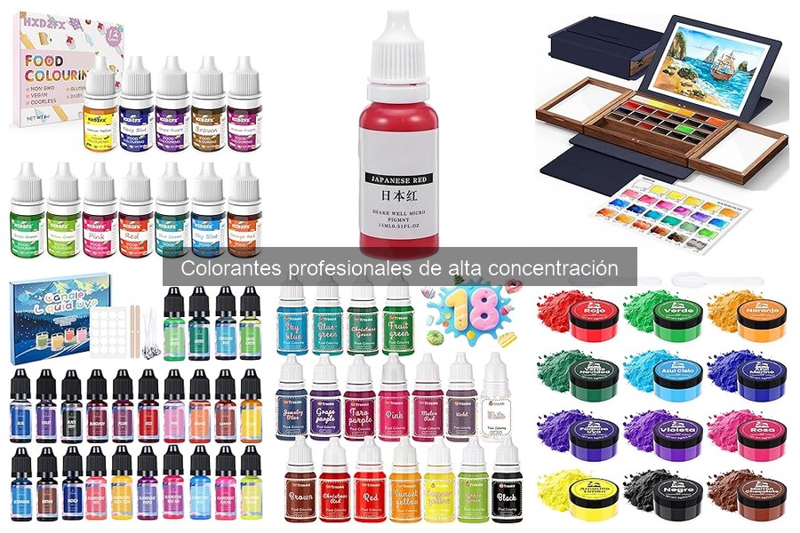 Mejores colorantes profesionales para decorar tartas