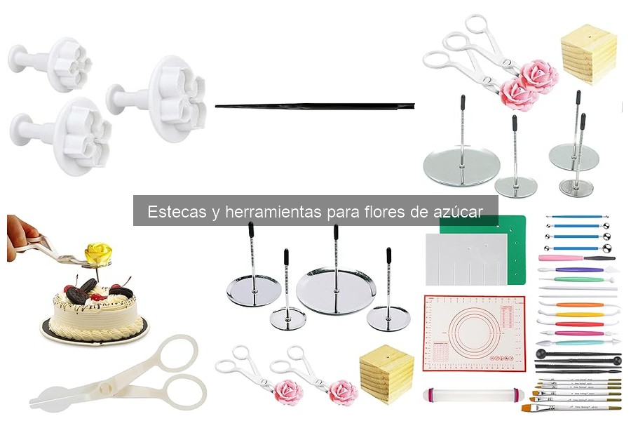 Mejores estecas para flores de azúcar: guía de compra