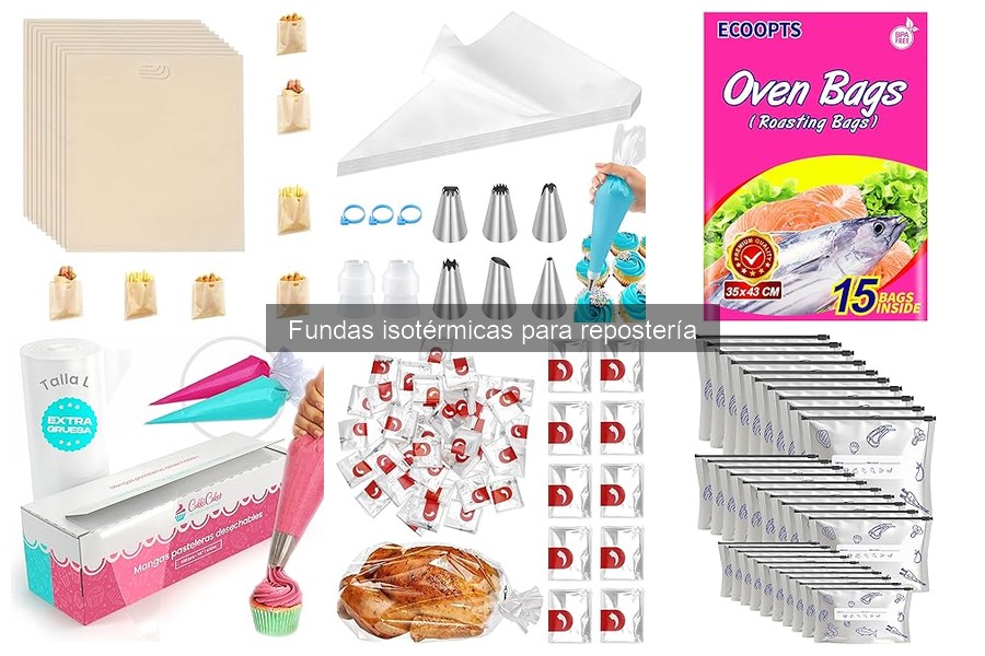 Mejores fundas isotérmicas para tartas: Comparativa 2023