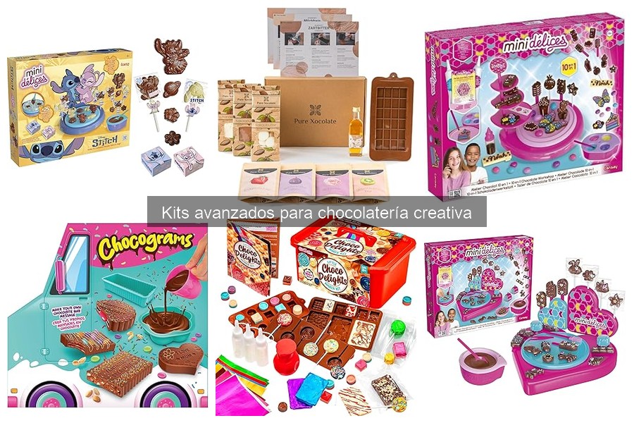 Mejores kits avanzados para chocolatería creativa 2023