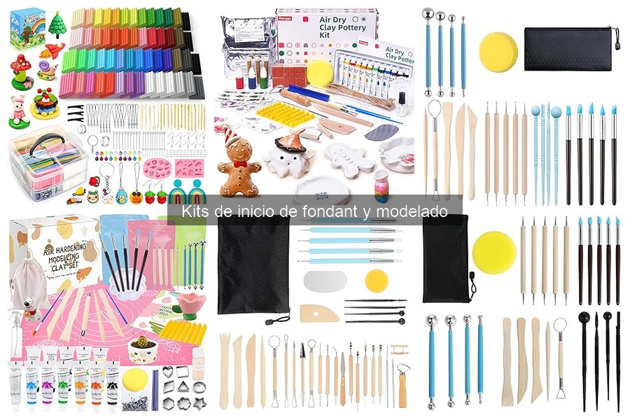 Mejores kits de fondant recomendados para repostería en casa