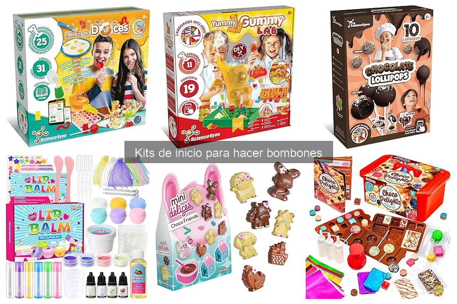 Mejores kits de inicio para hacer bombones para principiantes