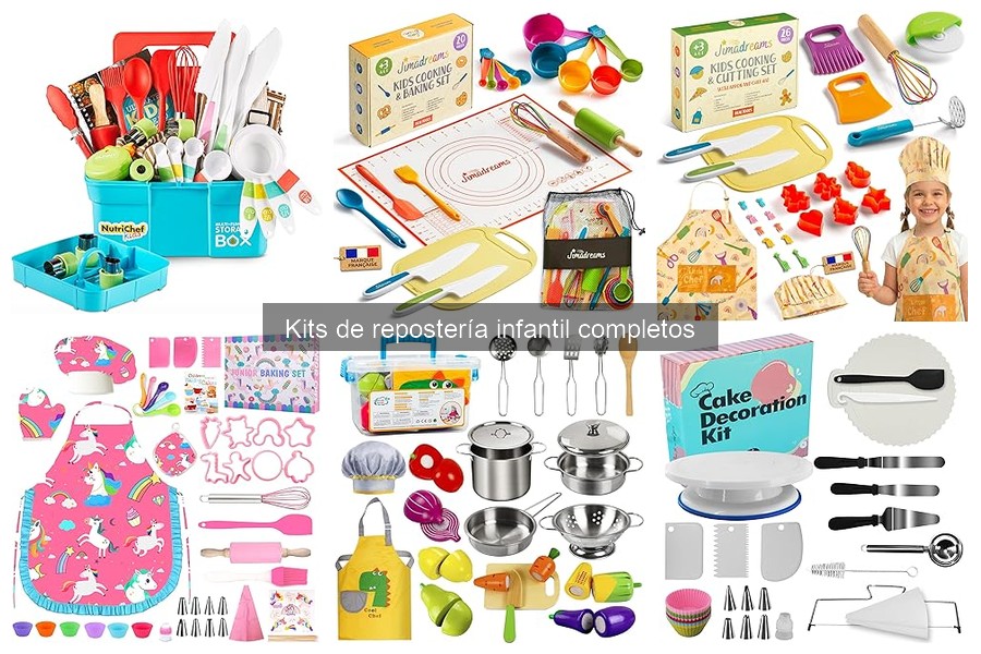 Mejores kits de repostería infantil para principiantes