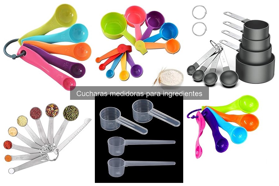Mejores marcas de cucharas medidoras para repostería 2023