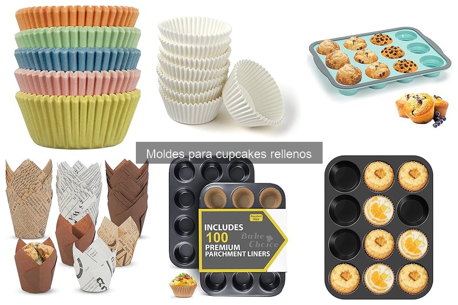 Mejores marcas de moldes para cupcakes rellenos en 2023