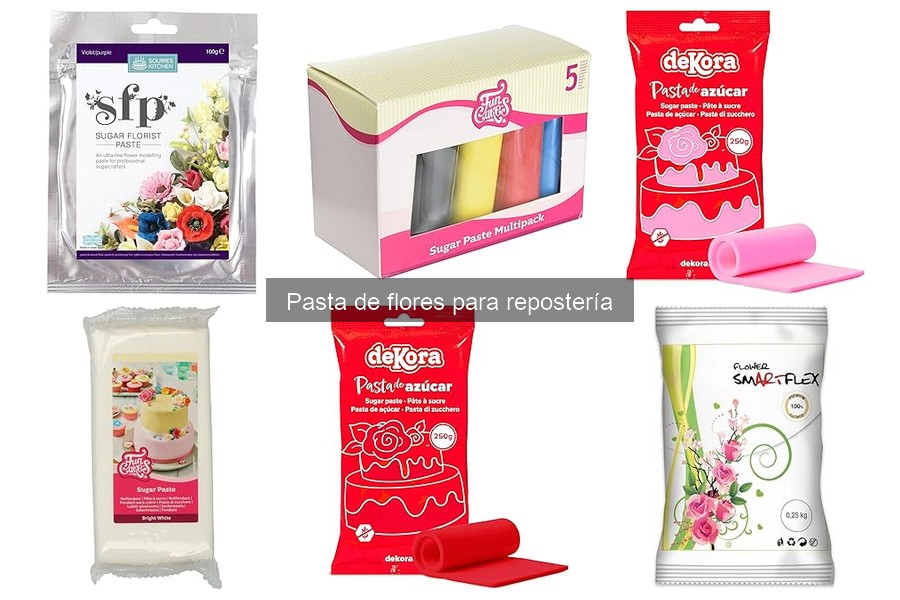 Mejores marcas de pasta de flores para repostería en 2023