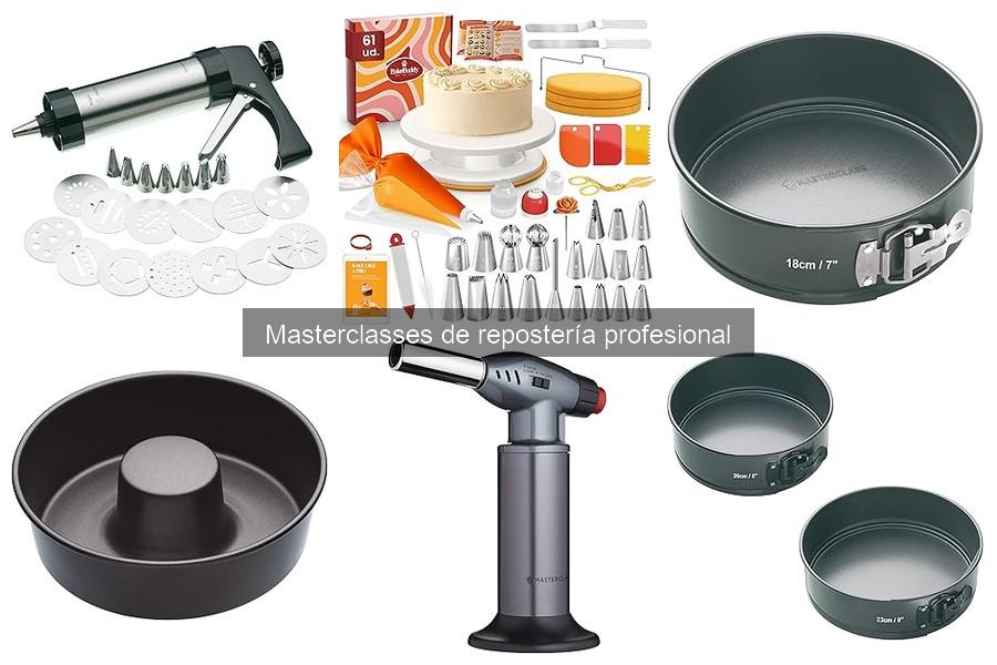 Mejores masterclasses de repostería para principiantes