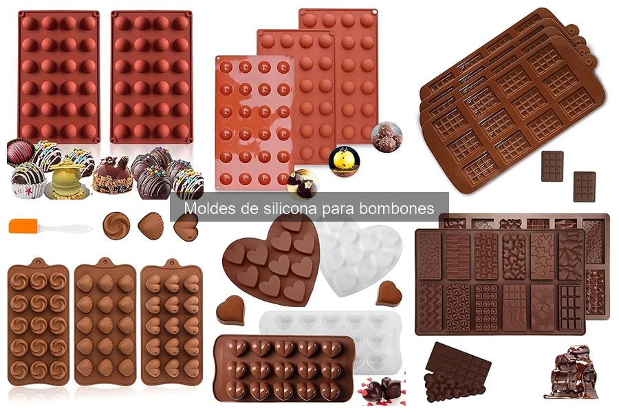 Mejores moldes de silicona para bombones para principiantes