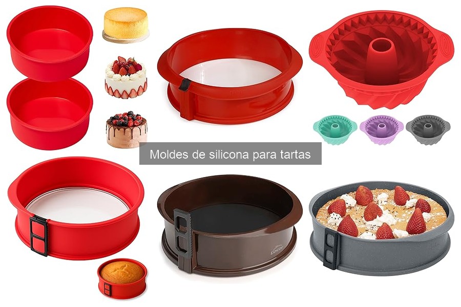 Mejores moldes de silicona para tartas artesanales